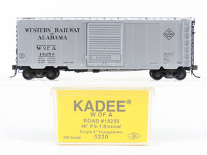 HO Scale Kadee 5230 WofA Western RR of Alabama 40' PS-1 Boxcar #18250