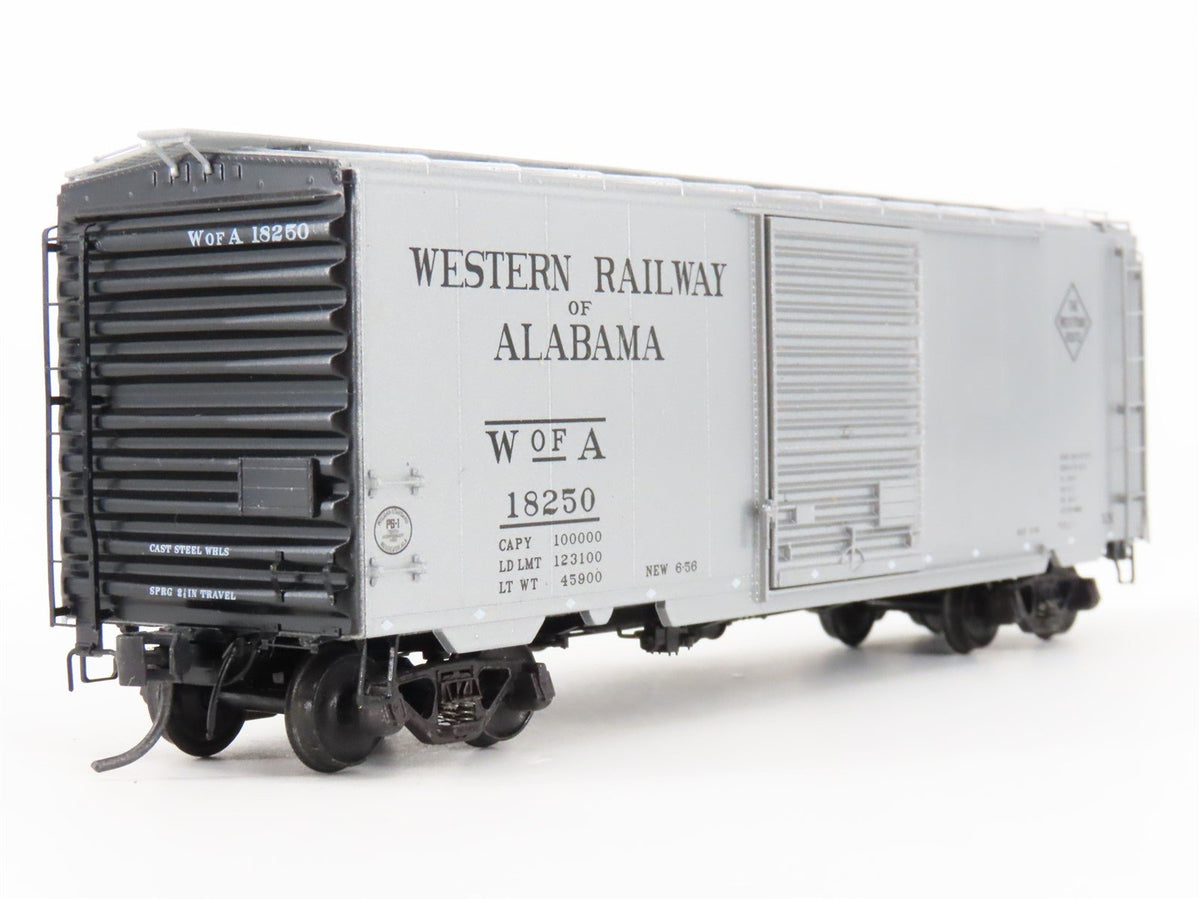 HO Scale Kadee 5230 WofA Western RR of Alabama 40&#39; PS-1 Boxcar #18250