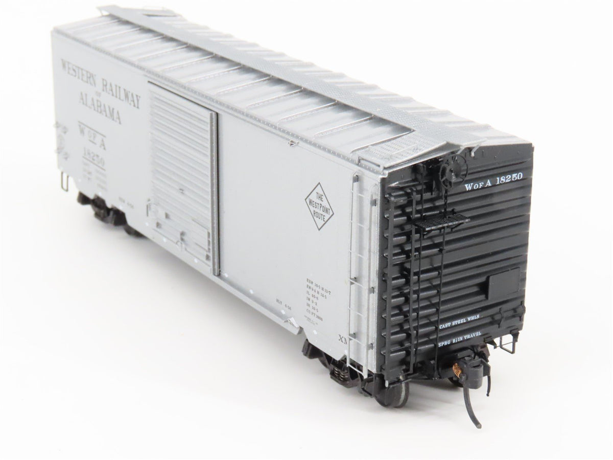 HO Scale Kadee 5230 WofA Western RR of Alabama 40&#39; PS-1 Boxcar #18250