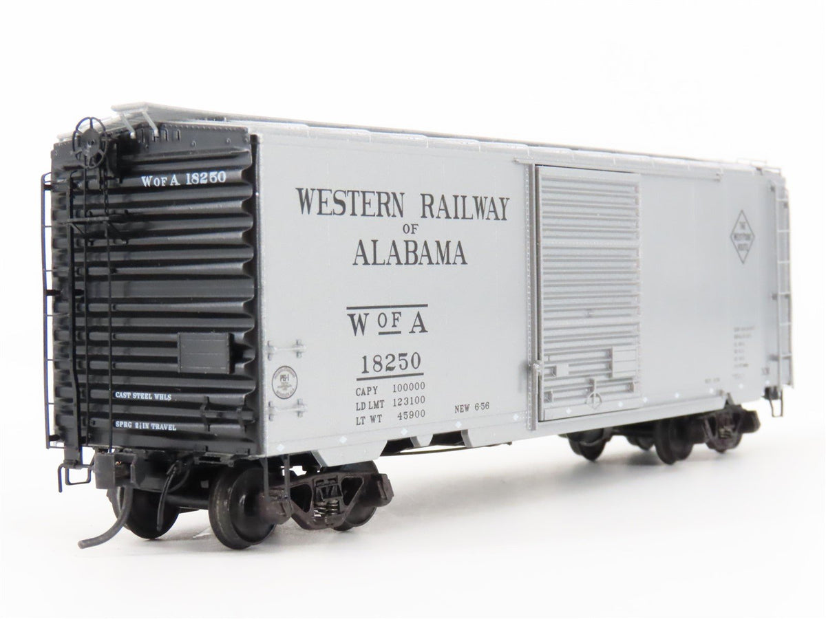 HO Scale Kadee 5230 WofA Western RR of Alabama 40&#39; PS-1 Boxcar #18250