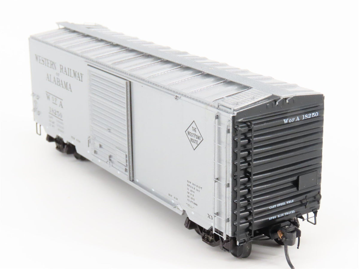 HO Scale Kadee 5230 WofA Western RR of Alabama 40&#39; PS-1 Boxcar #18250