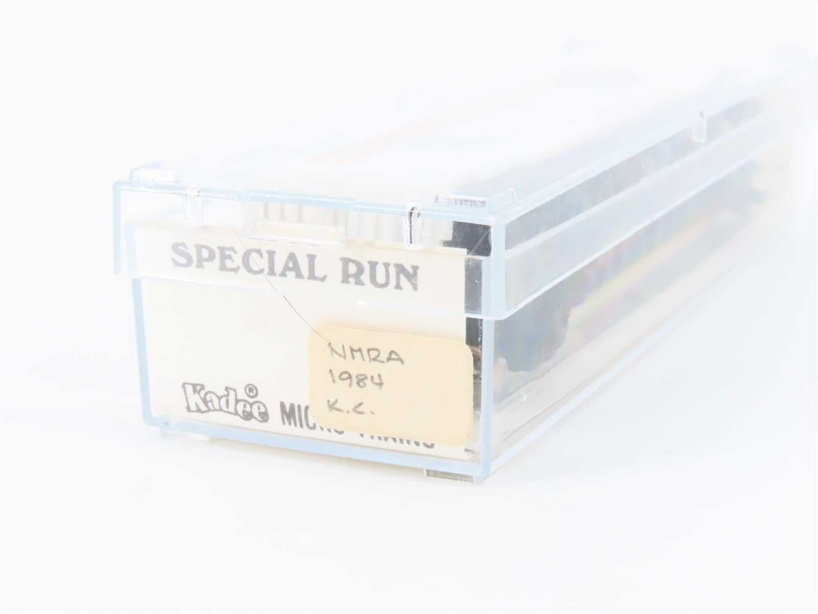 N Scale Micro-Trains MTL Special Run NMRA Rails to the Heartland Box Car #1984