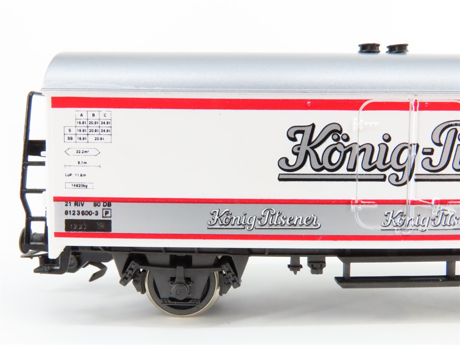 HO Scale SOWA-N 3406 DB German König-Pilsener Beer Reefer #600-3P