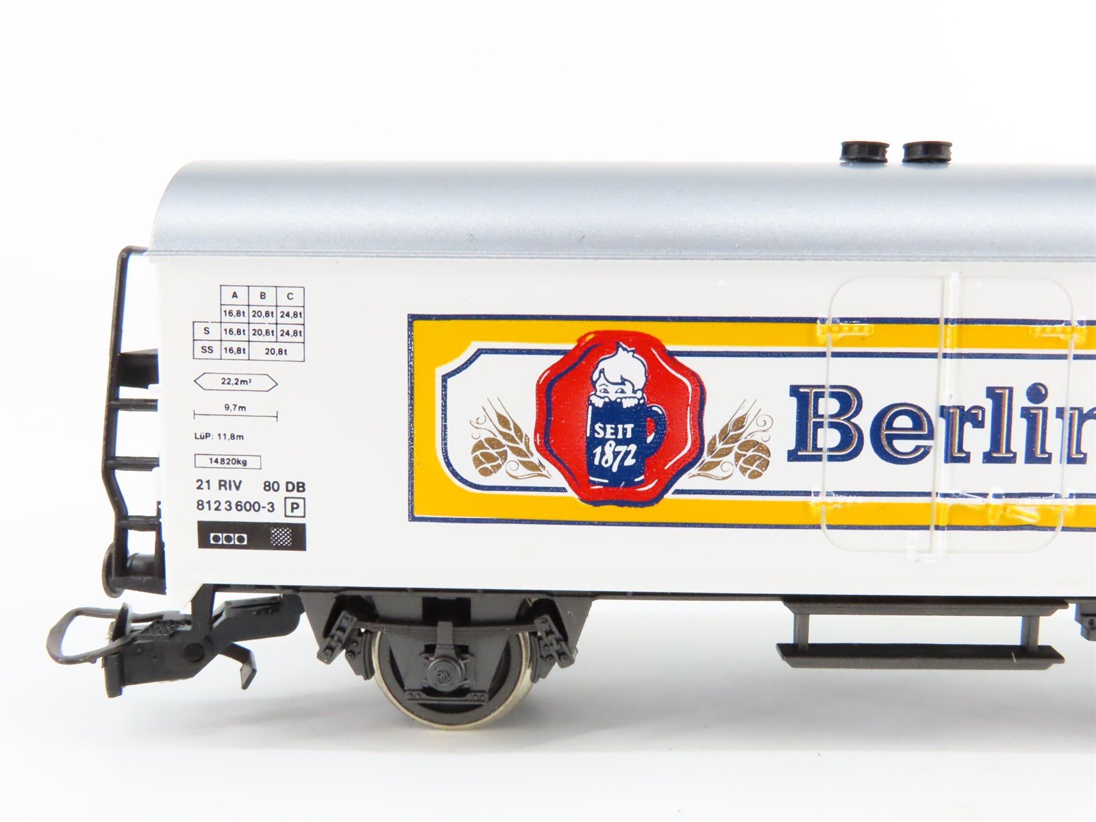 HO Scale SOWA-N 3101 DB German Berliner Kindl Beer Reefer #600-3P
