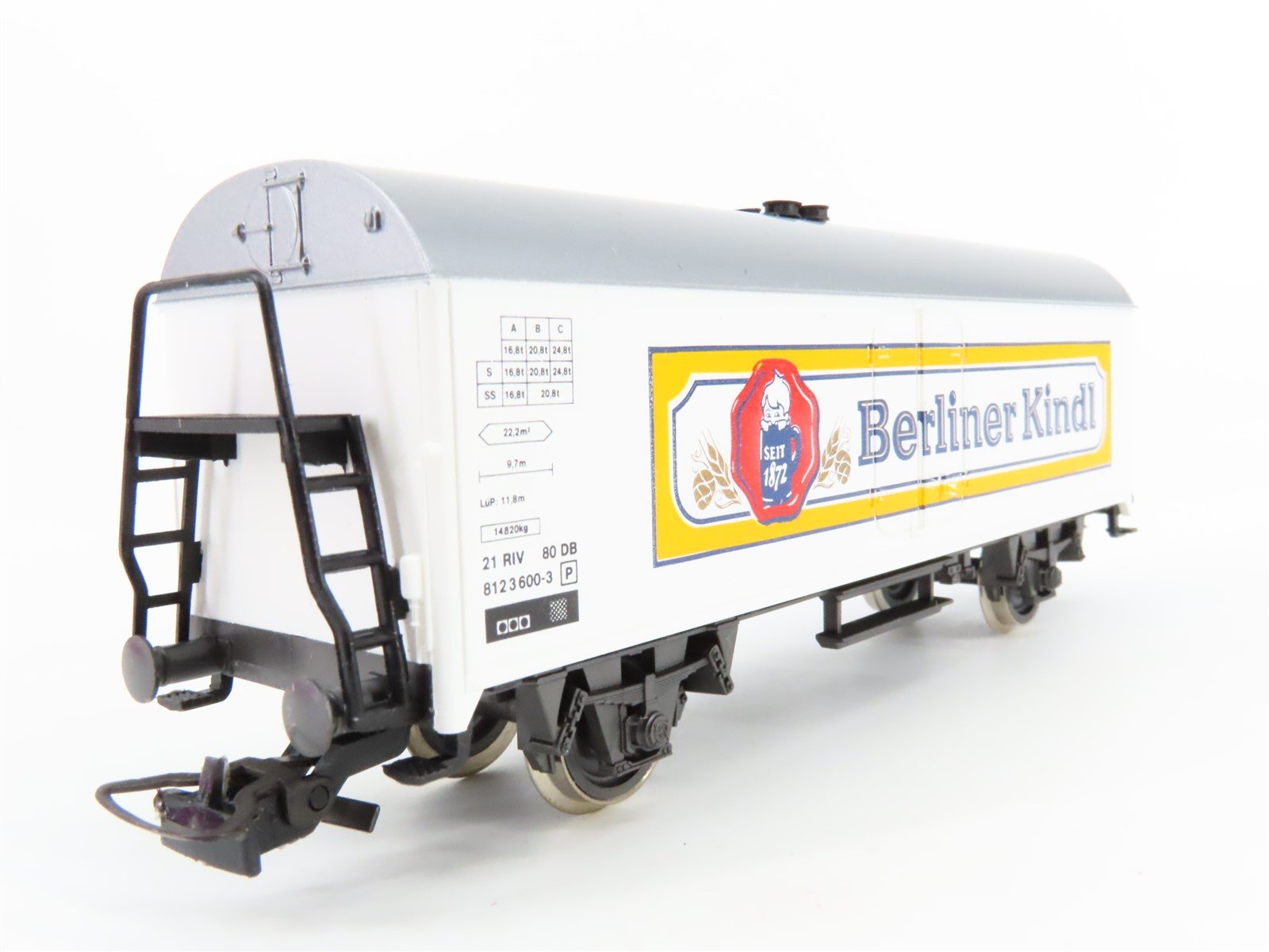 HO Scale SOWA-N 3101 DB German Berliner Kindl Beer Reefer #600-3P