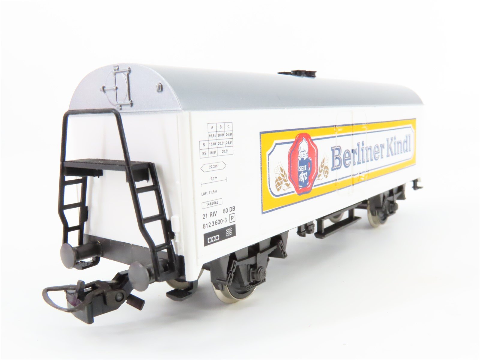 HO Scale SOWA-N 3101 DB German Berliner Kindl Beer Reefer #600-3P