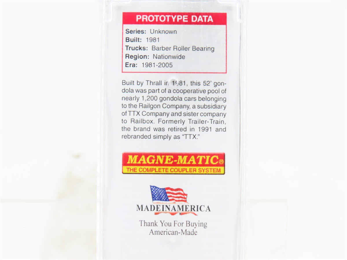 N Scale Micro-Trains MTL 10551790 GONX Railgon 50&#39; Gondola #310510 w/ Graffiti