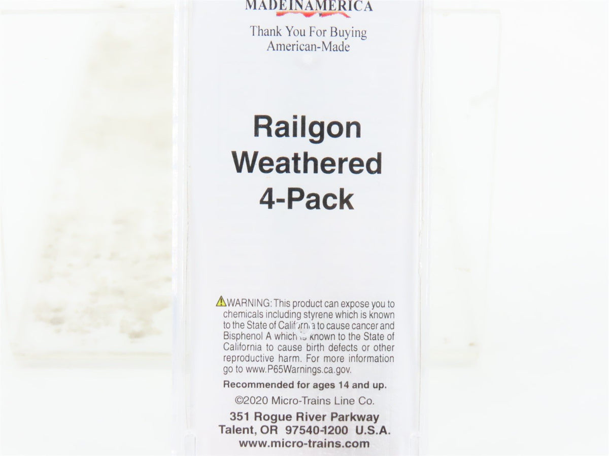 N Scale Micro-Trains MTL 10551790 GONX Railgon 50&#39; Gondola #310510 w/ Graffiti