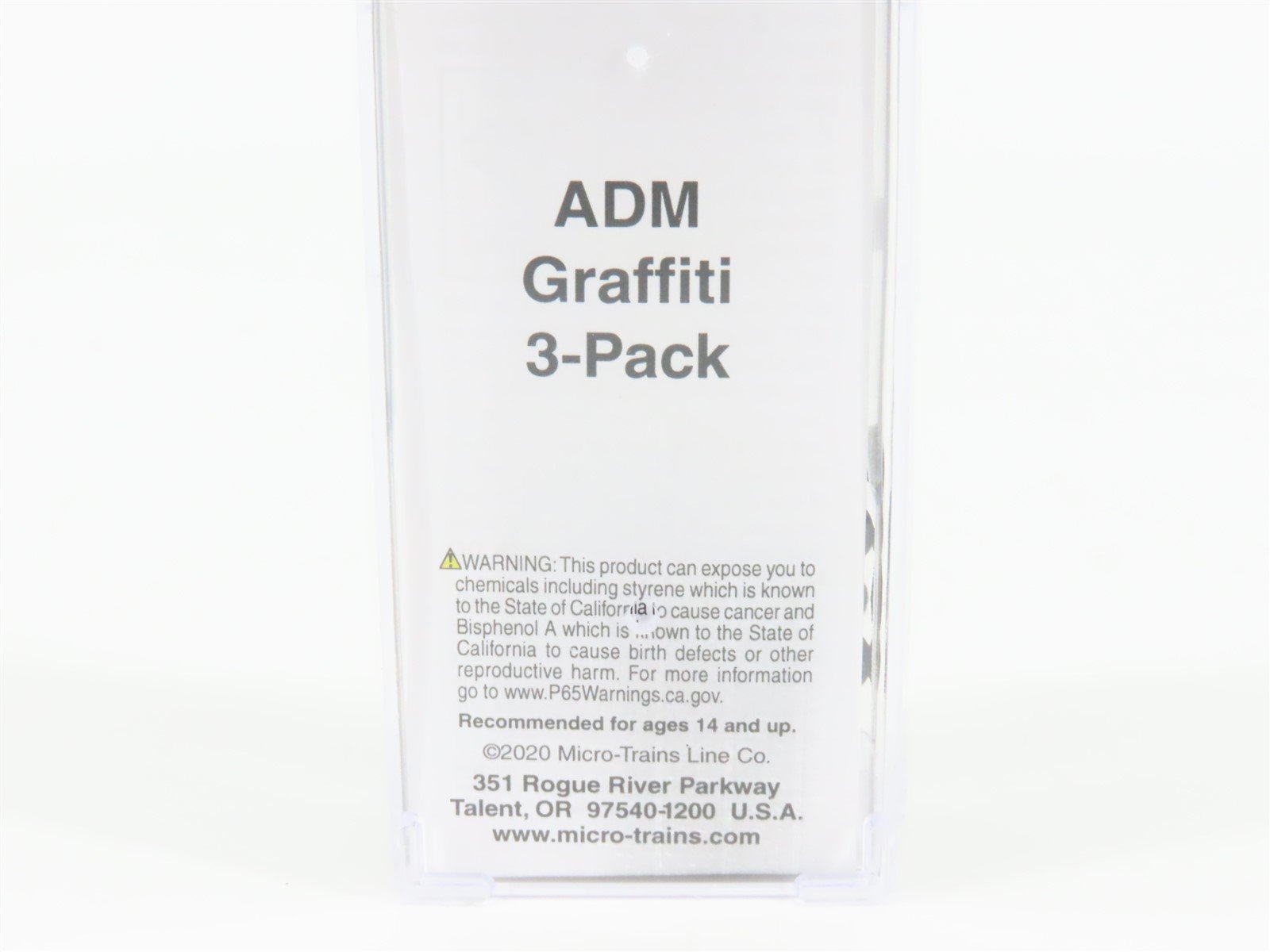 N Micro-Trains MTL 09852100 ADMX Archer Daniels Midland 2-Bay Hopper w/ Graffiti