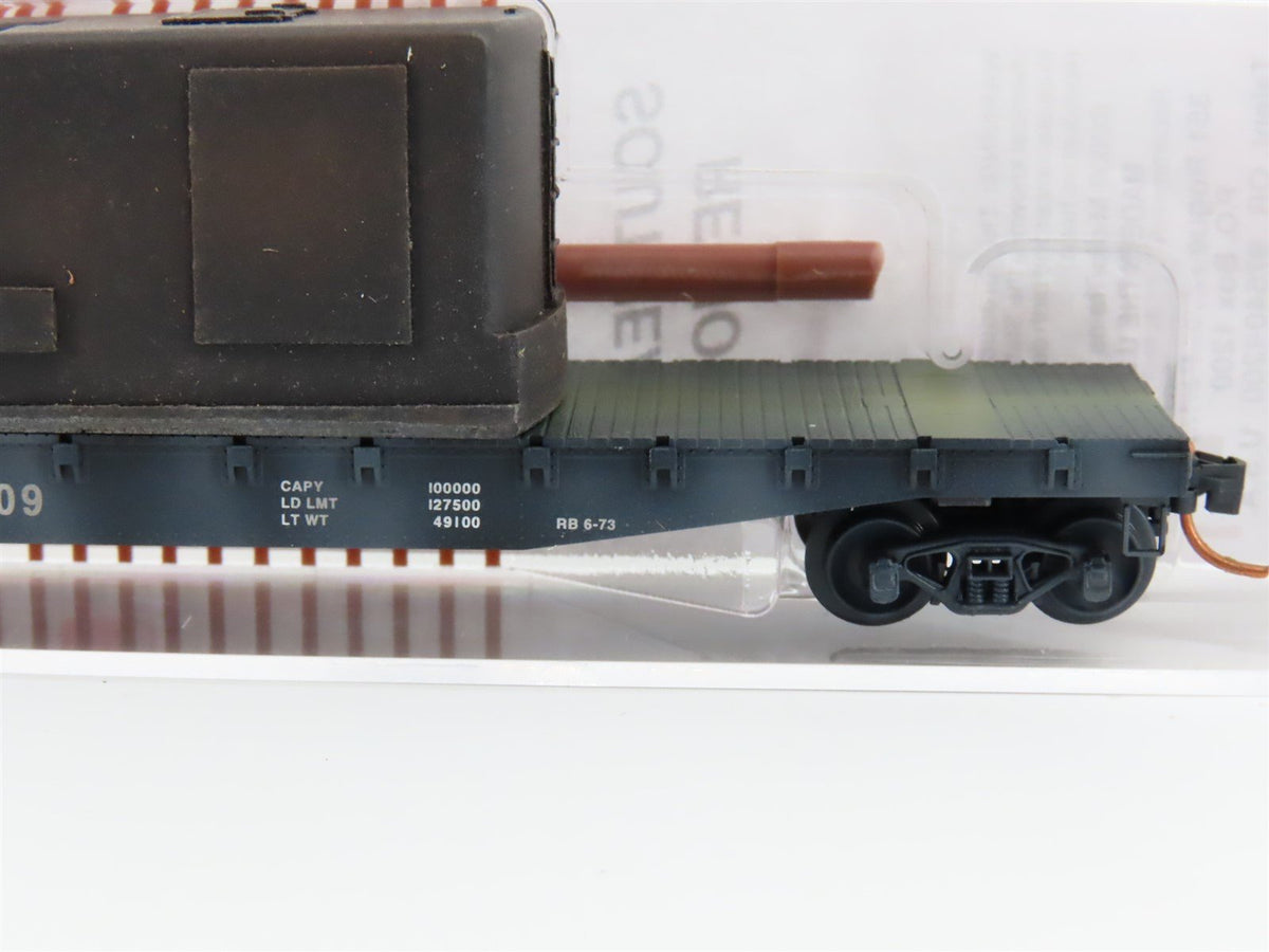 N Micro-Trains MTL 04544350 ACL Atlantic Coast Line Flat Car #77409 Weathered