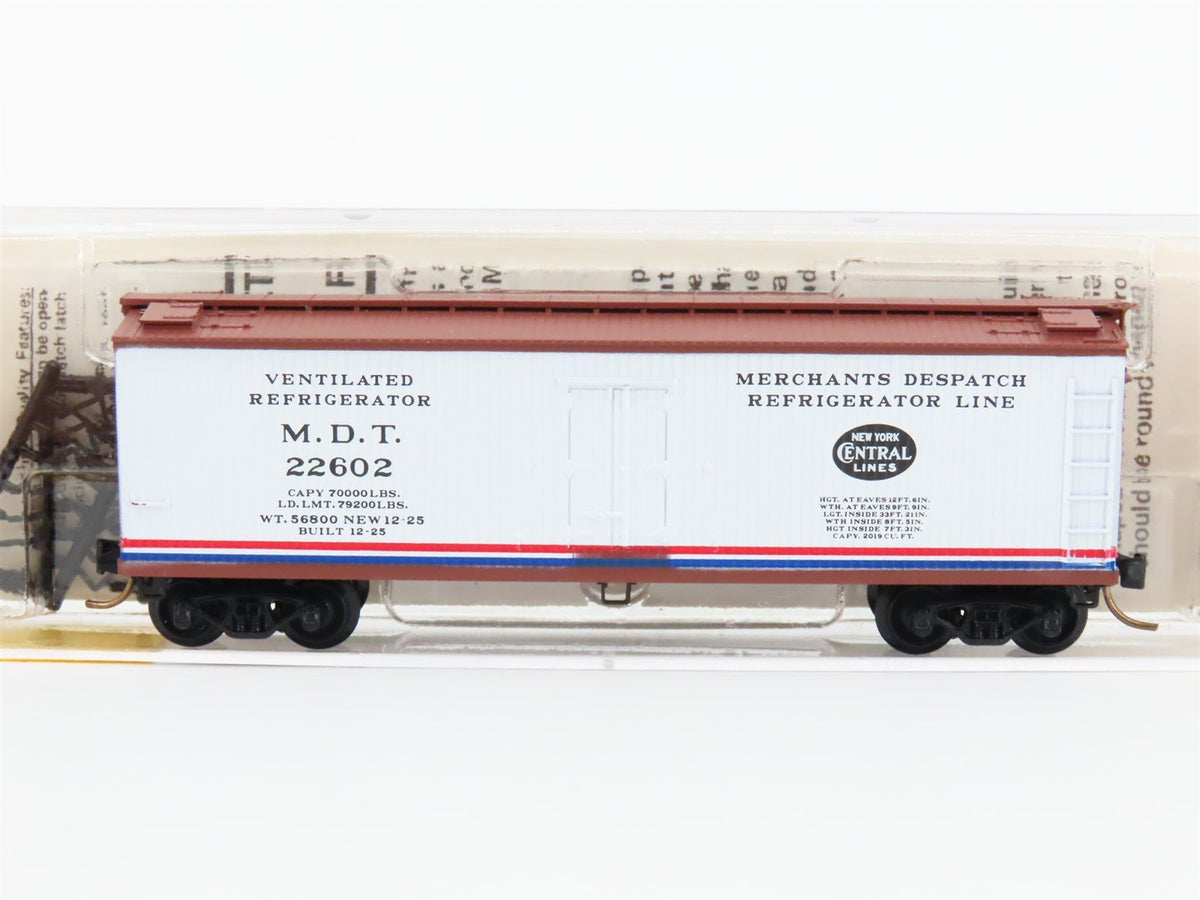 N Scale Micro-Trains MTL 49140 MDT NYC New York Central 40&#39; Wood Reefer #22602