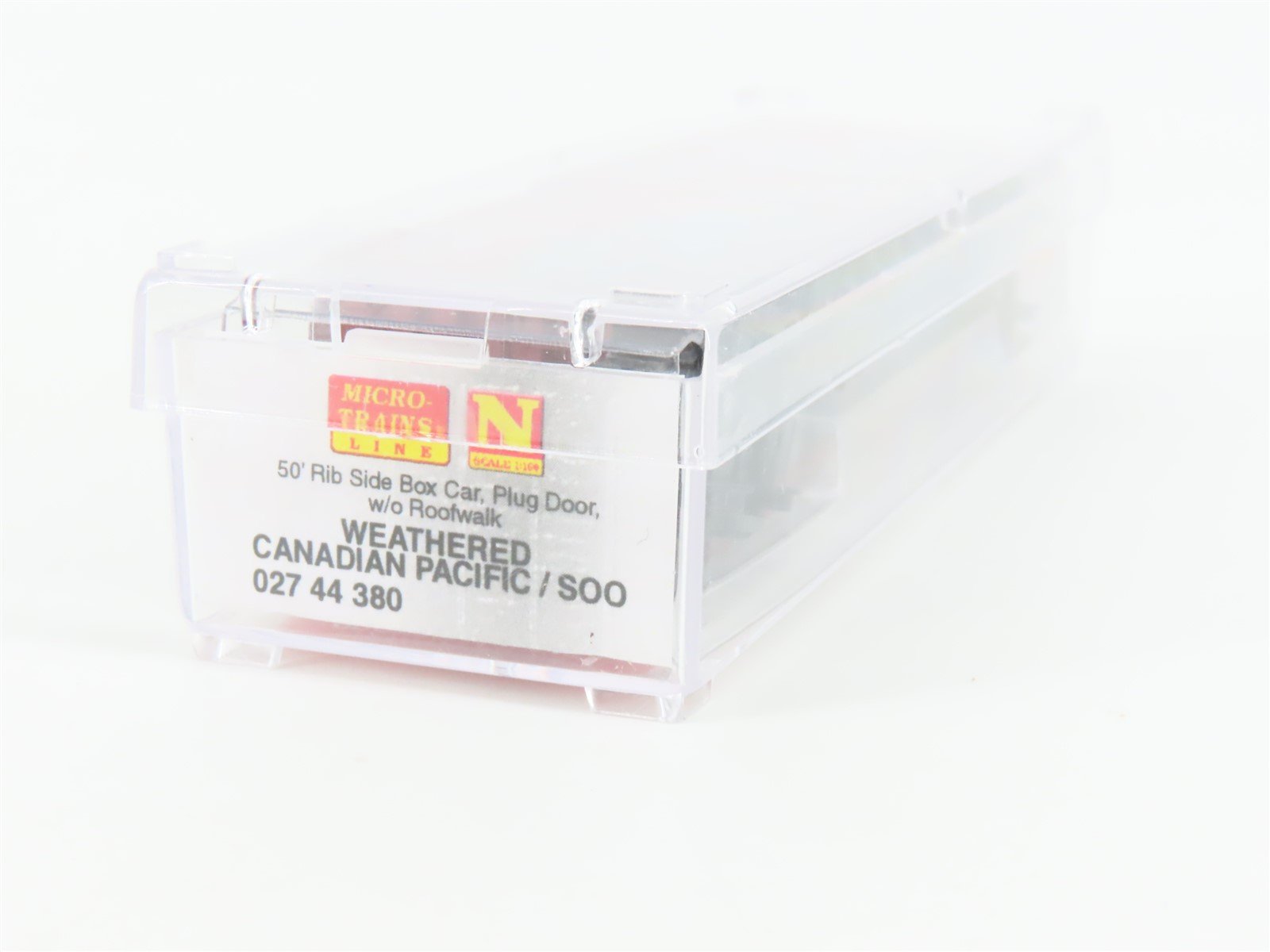 N Micro-Trains MTL 02744380 SOO Line / CP Rail 50' Box Car #19048 w/ Graffiti