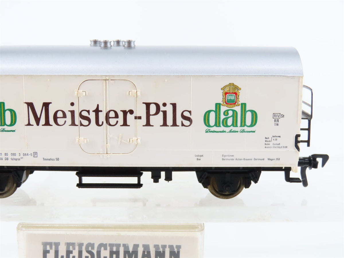 HO Scale Fleischmann 5342 DB German dab Meister-Pils Beer Reefer #044-5P