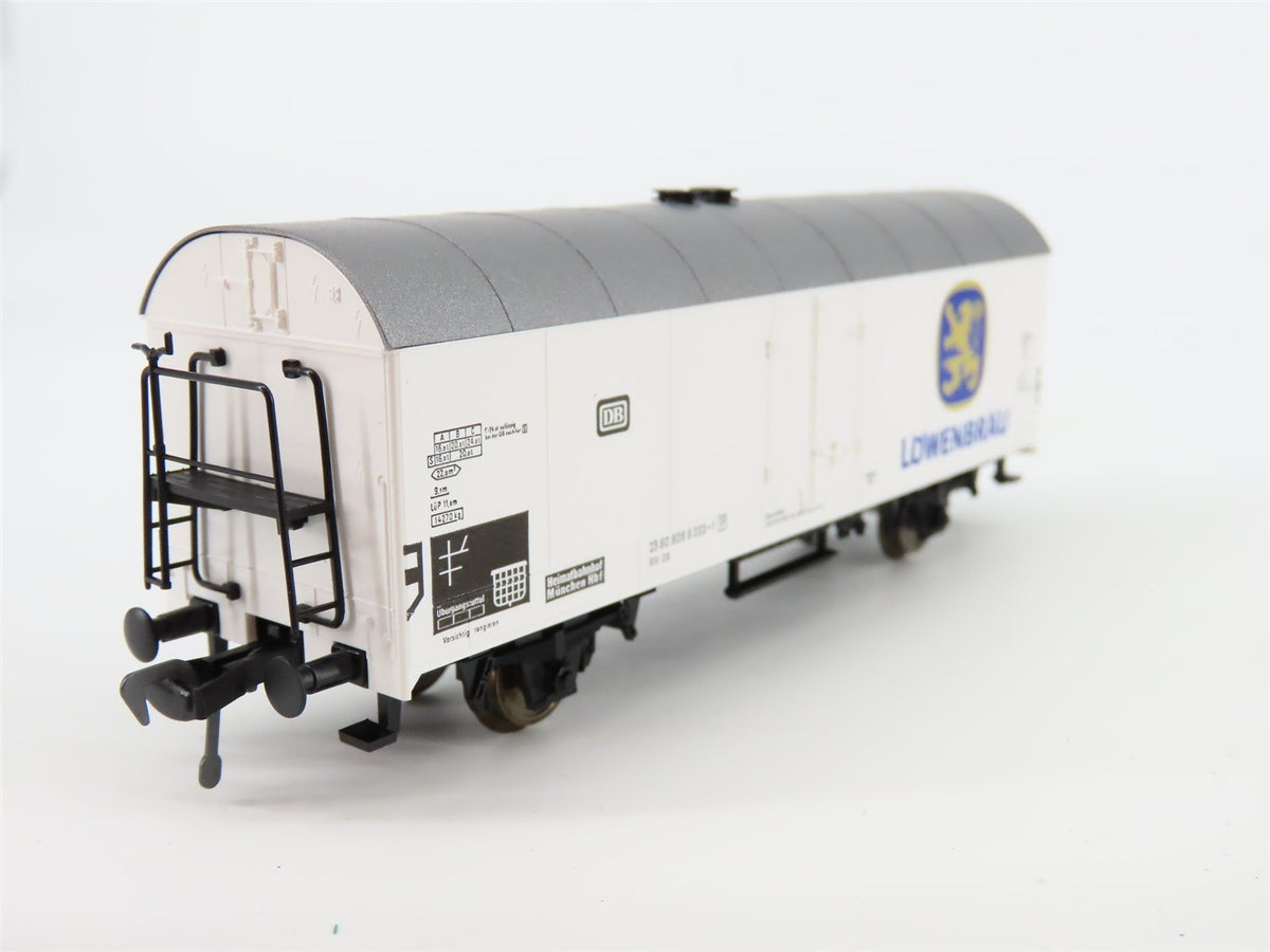 HO Scale Fleischmann 5328 DB German Löwenbräu Beer Reefer #033-1P