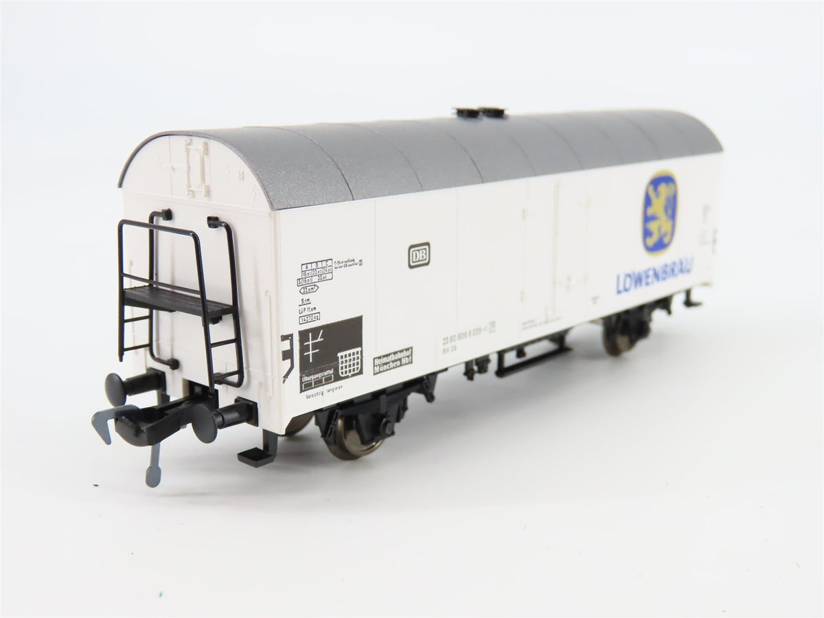 HO Scale Fleischmann 5328 DB German Löwenbräu Beer Reefer #033-1P