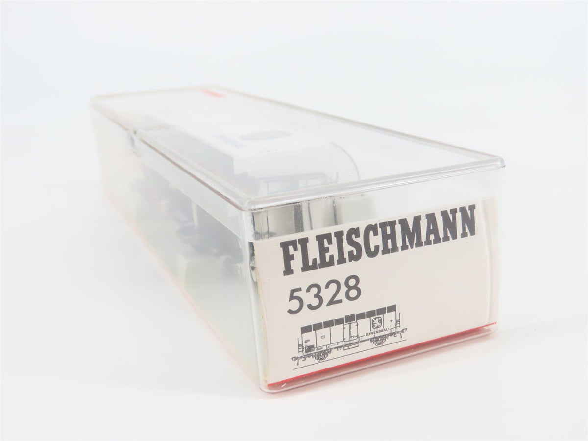 HO Scale Fleischmann 5328 DB German Löwenbräu Beer Reefer #033-1P