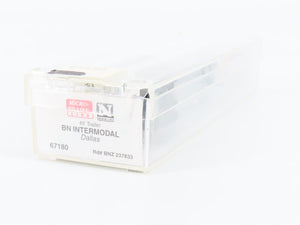 N Scale Micro-Trains MTL 67180 BNZ BN Intermodal Dallas 45' Trailer #237833