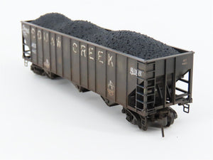 N Scale Micro-Trains MTL 10844510 AEX Squaw Creek 3-Bay Hopper #4420 w/ Graffiti