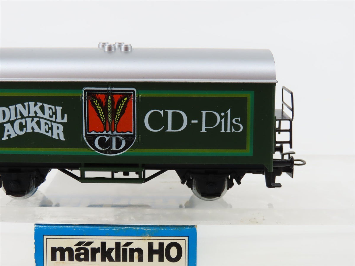 HO Scale Marklin 4436 DB German Dinkelacker CD-Pils Beer Reefer #684-7P