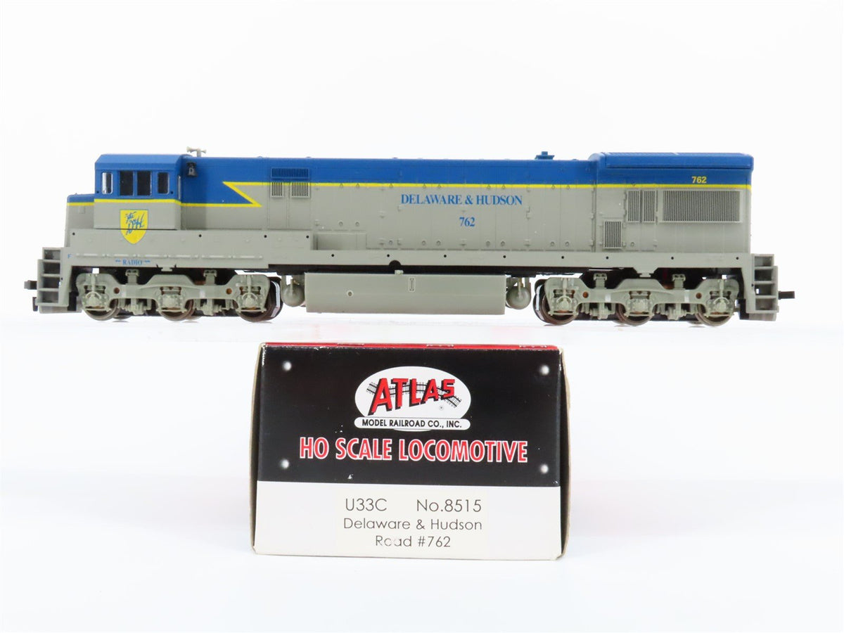 HO Scale Atlas 8515 D&amp;H Delaware &amp; Hudson U33C Diesel Locomotive #762