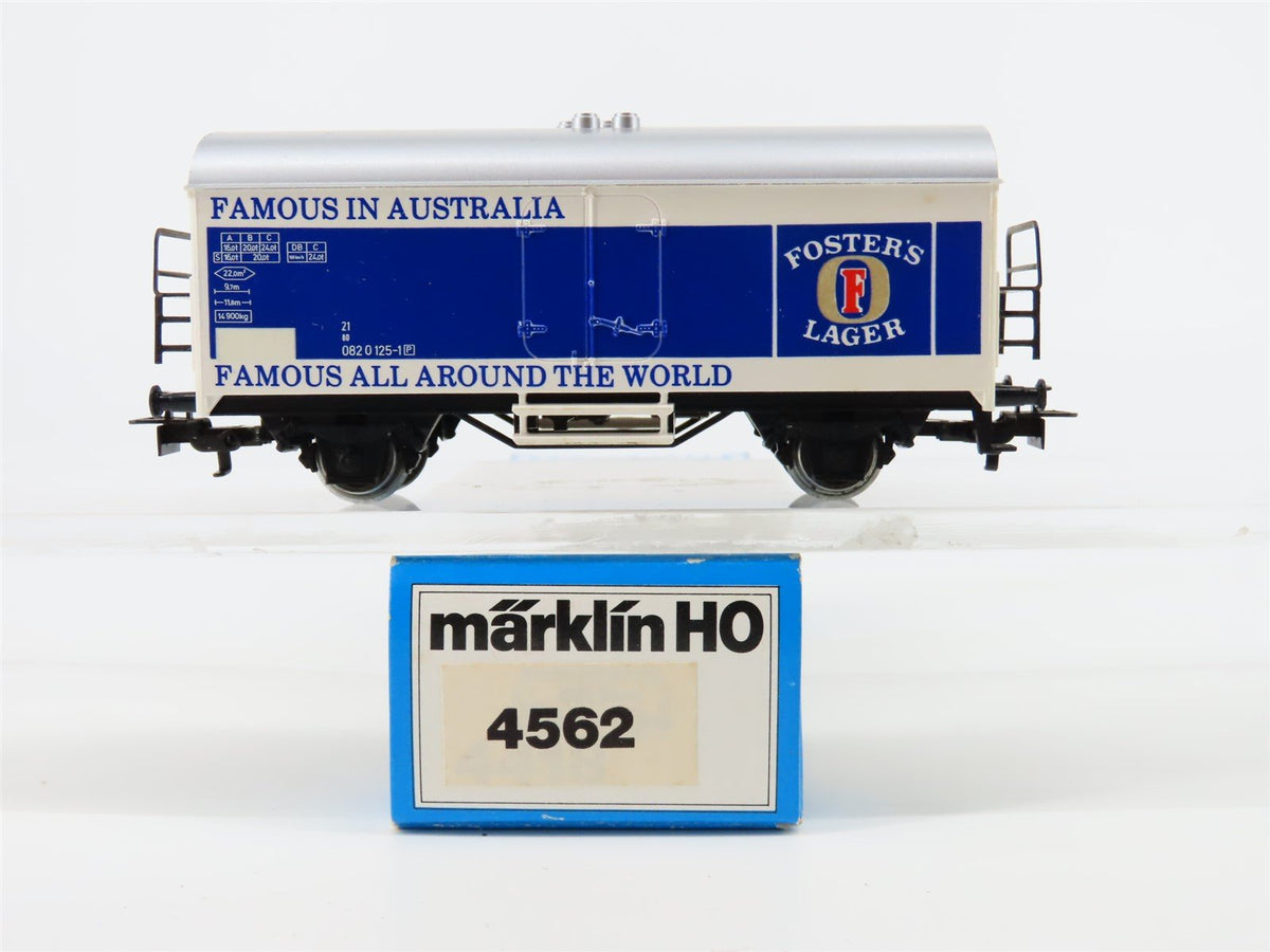 HO Scale Marklin 4562 Foster&#39;s Lager Australian Beer Reefer #125-1P