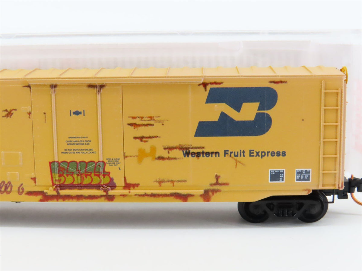 N Micro-Trains MTL 03844162 BN Burlington Northern Box Car #745455 w/ Graffiti