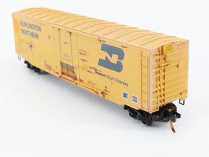 N Micro-Trains MTL 03844162 BN Burlington Northern Box Car #745455 w/ Graffiti