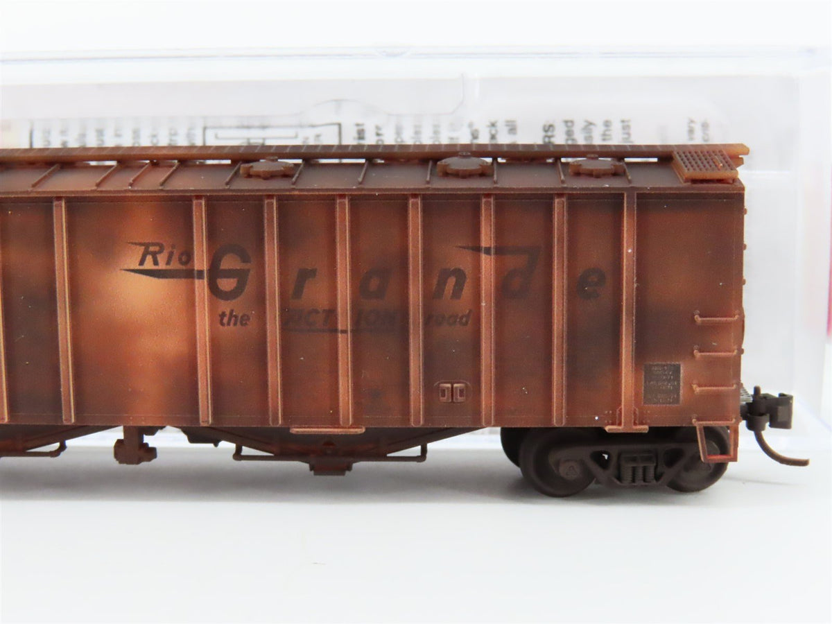 N Scale Micro-Trains MTL 09844070 D&amp;RGW Rio Grande 50&#39; Hopper #15938 Weathered