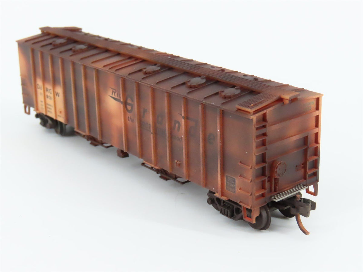 N Scale Micro-Trains MTL 09844070 D&amp;RGW Rio Grande 50&#39; Hopper #15938 Weathered