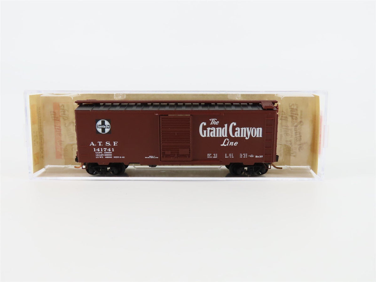 N Micro-Trains MTL 02052117 ATSF &quot;Grand Canyon&quot; 40&#39; Single Door Boxcar #141741