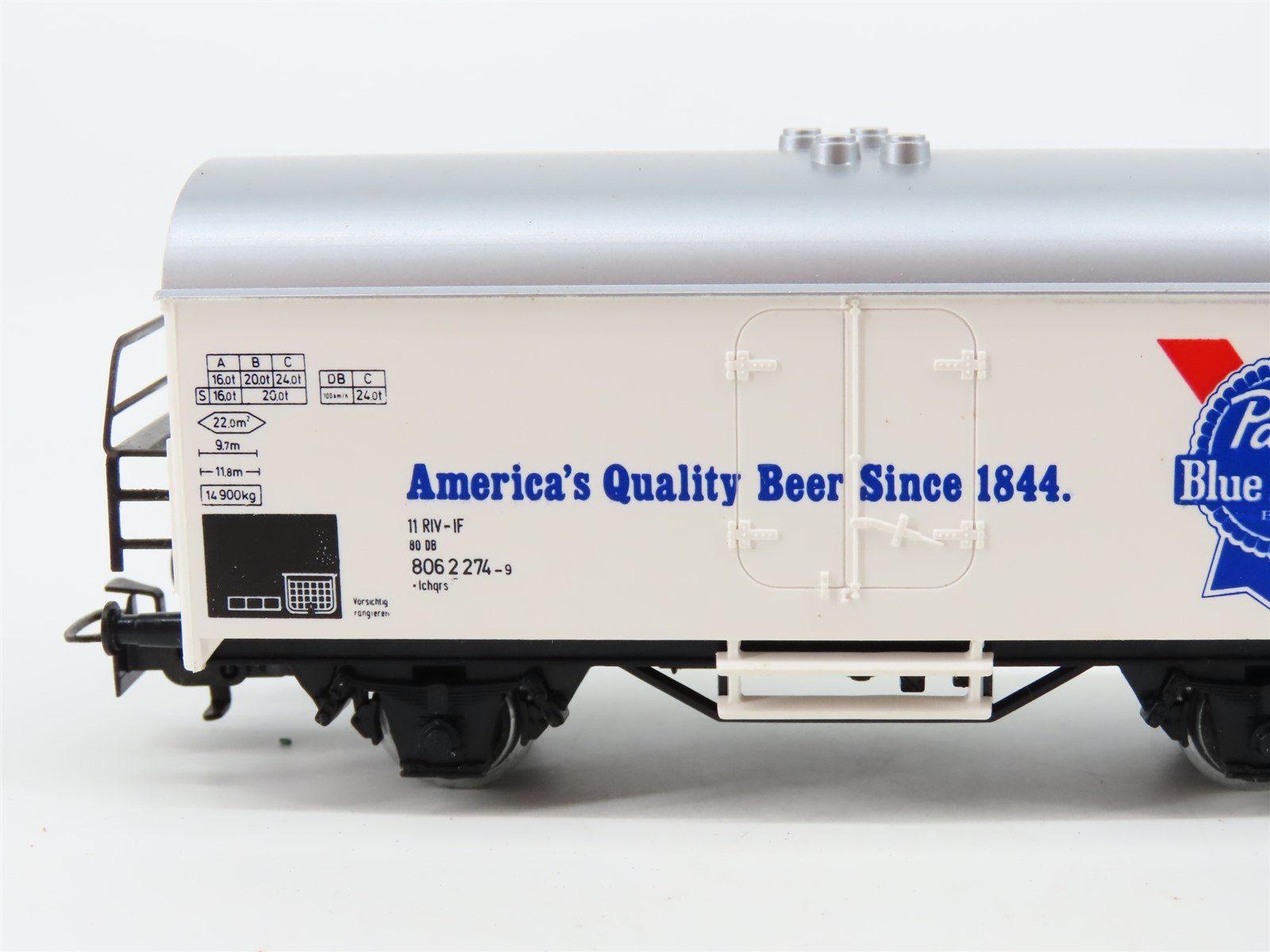 HO Scale Marklin DB Pabst Blue Ribbon PBR Beer Reefer #274-9