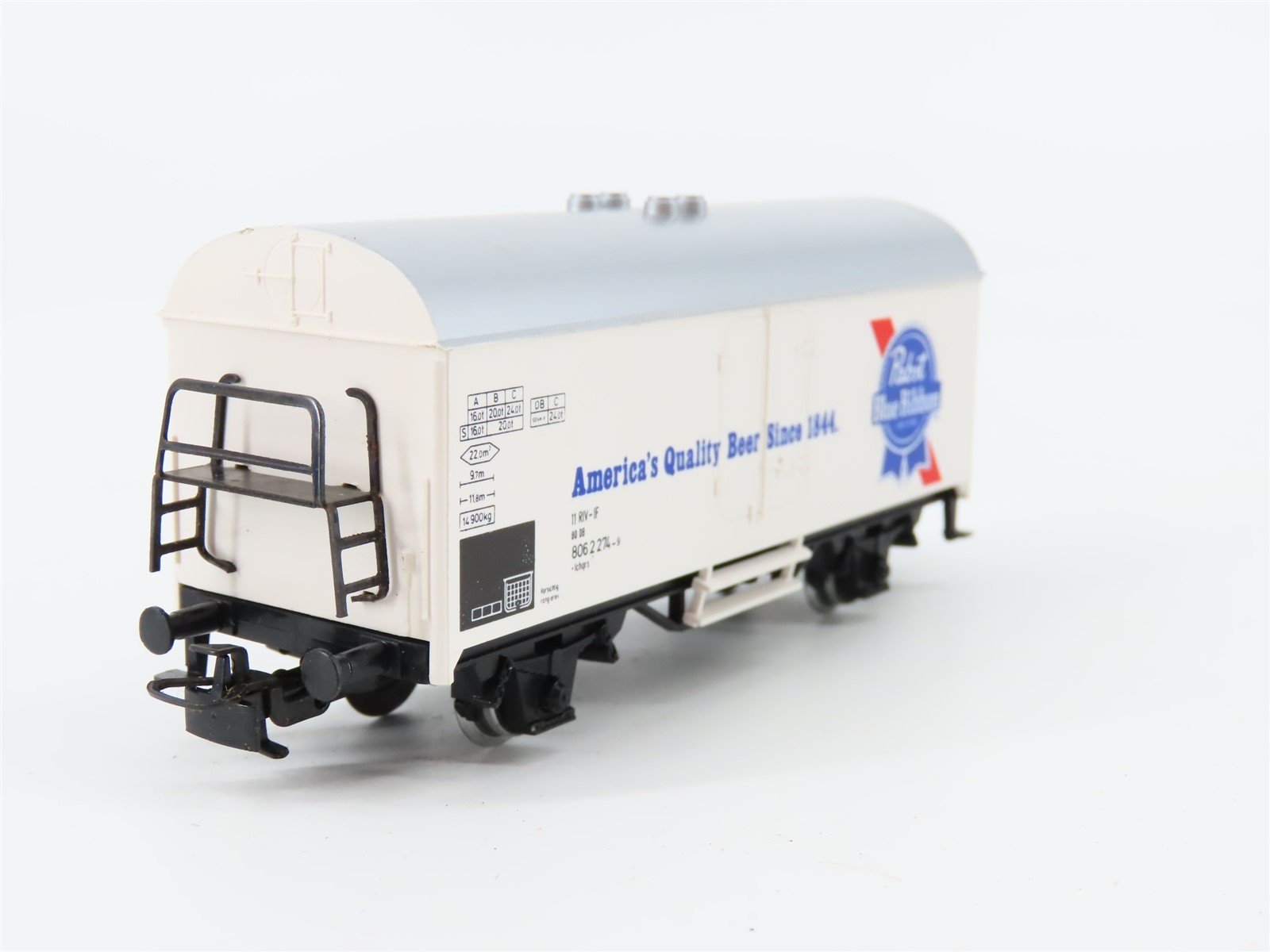 HO Scale Marklin DB Pabst Blue Ribbon PBR Beer Reefer #274-9