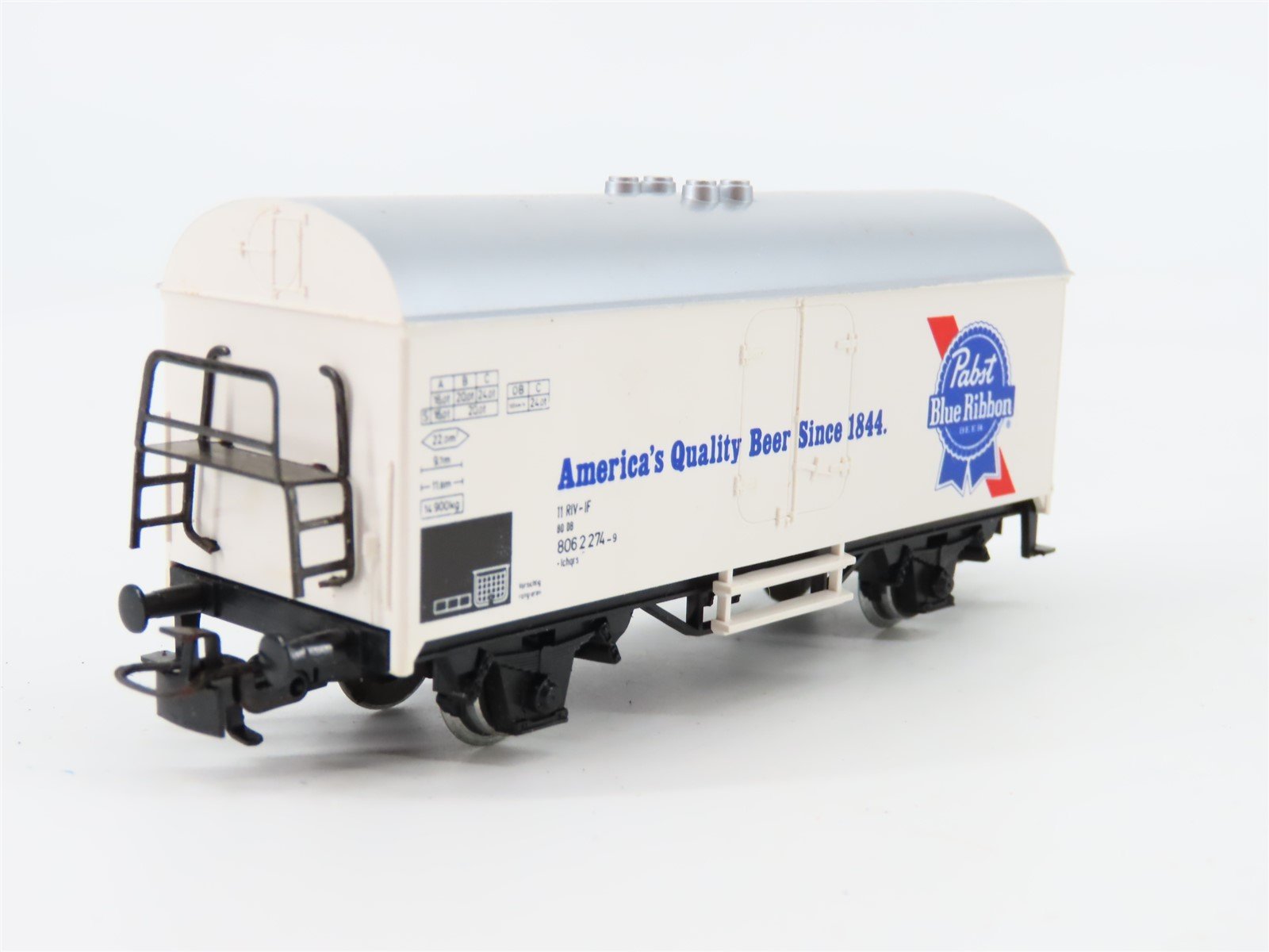HO Scale Marklin DB Pabst Blue Ribbon PBR Beer Reefer #274-9