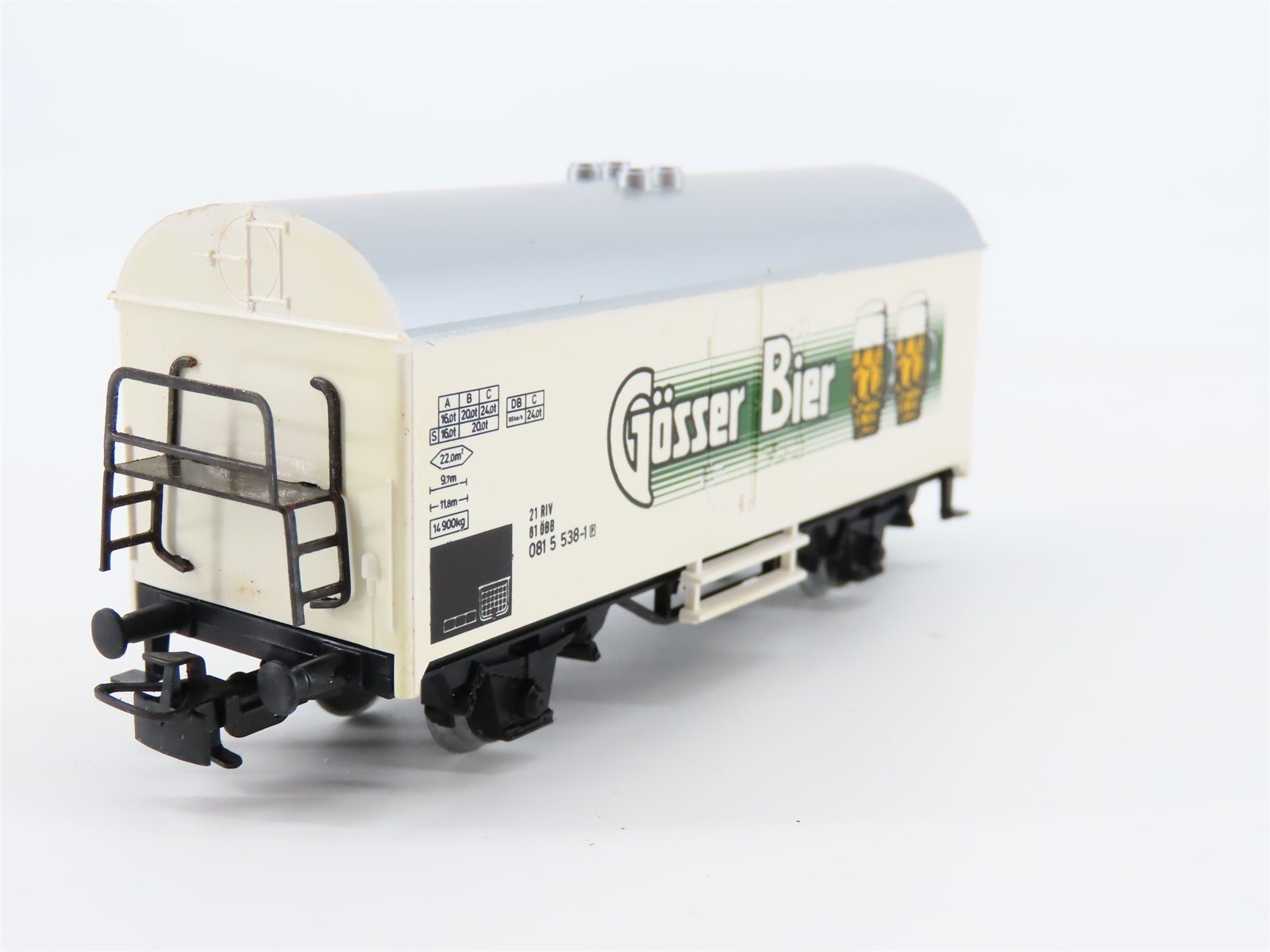 HO Scale Marklin 4567 OBB Austrian Gösser Beer Reefer #538-1P