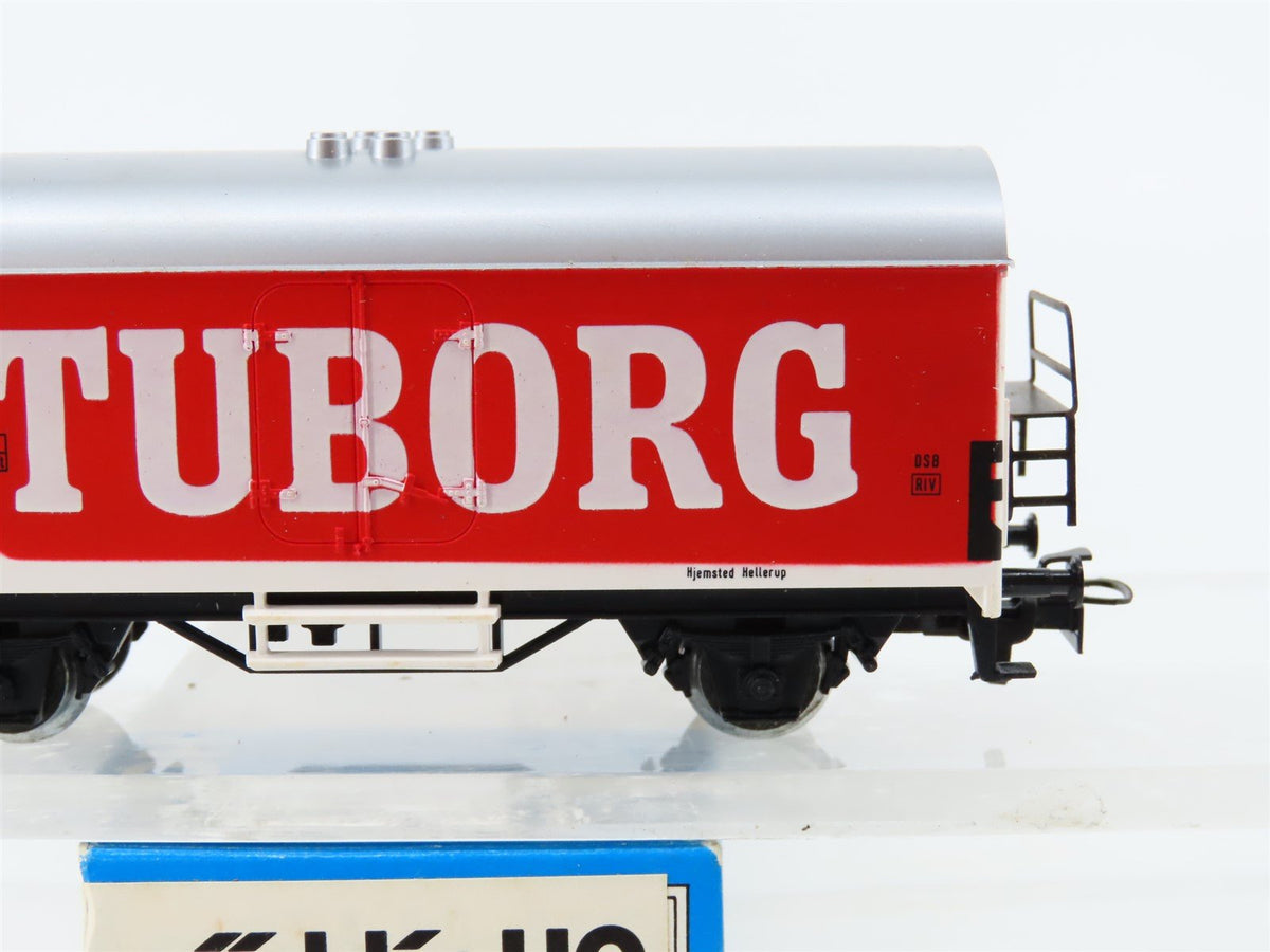 HO Scale Marklin 4536 DSB Danish Tuborg Beer Reefer #661-6P