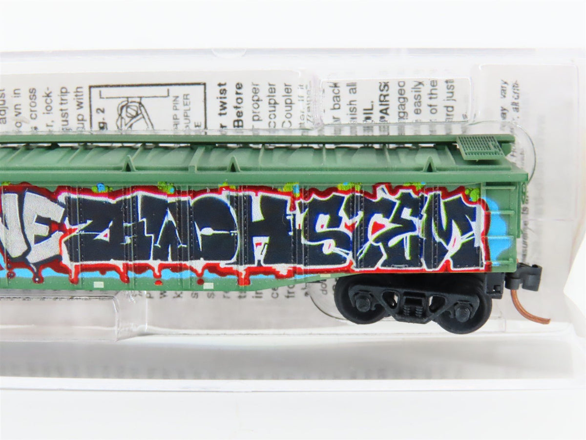 N Micro-Trains MTL 10644251 BN Burlington Northern Gondola #577239 w/ Graffiti