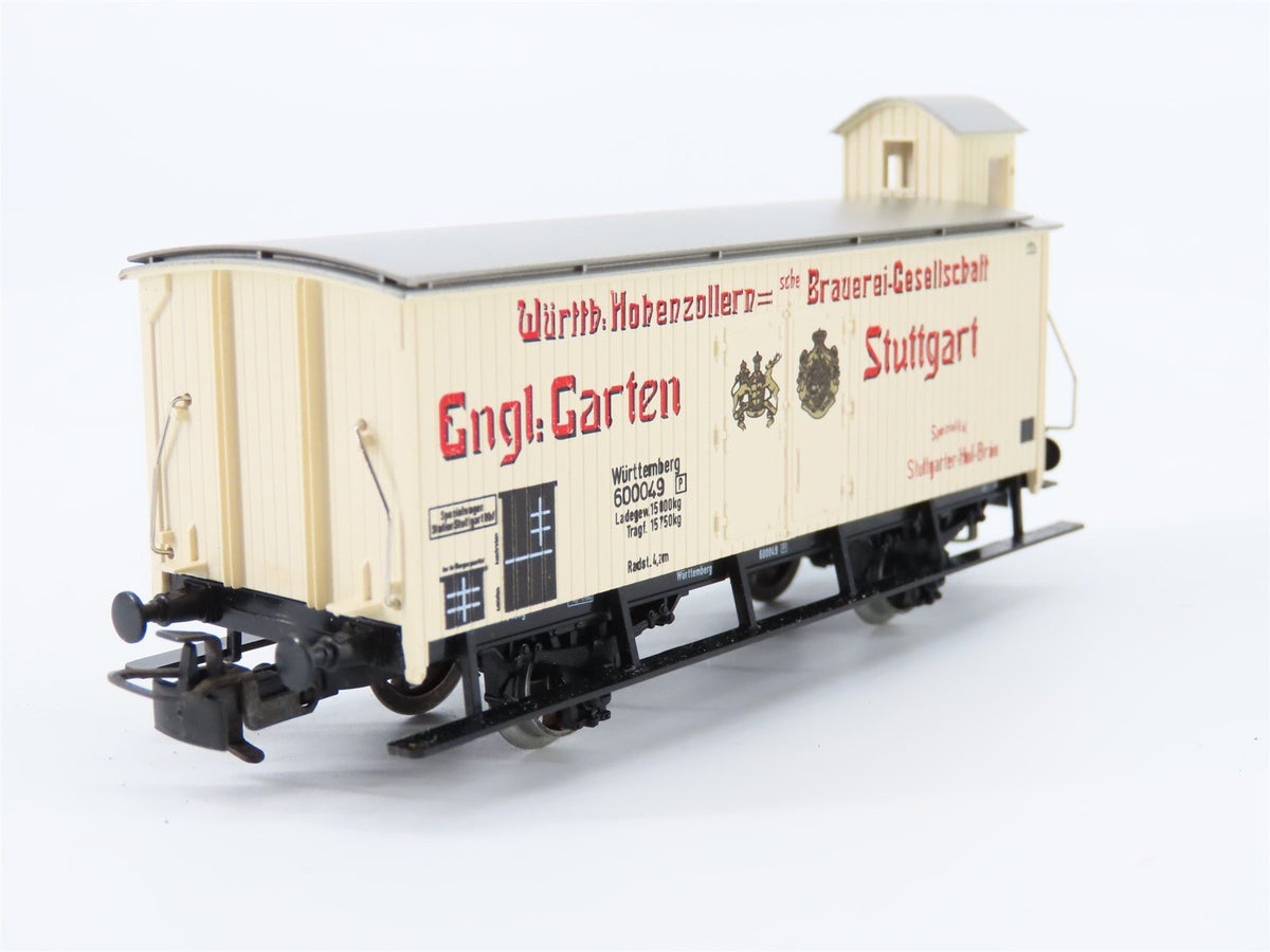 HO Marklin 4677 K.W.St.E. Wurttemberg Stuttgarter Hofbräu Beer Car #600049P