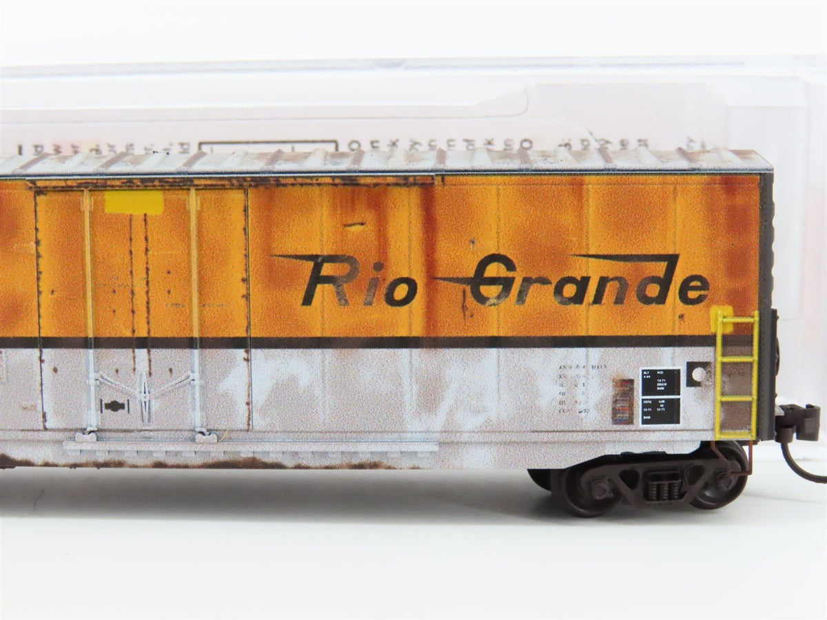 N Scale Micro-Trains MTL 18151170 D&amp;RGW Rio Grande Box Car #60901 Weathered