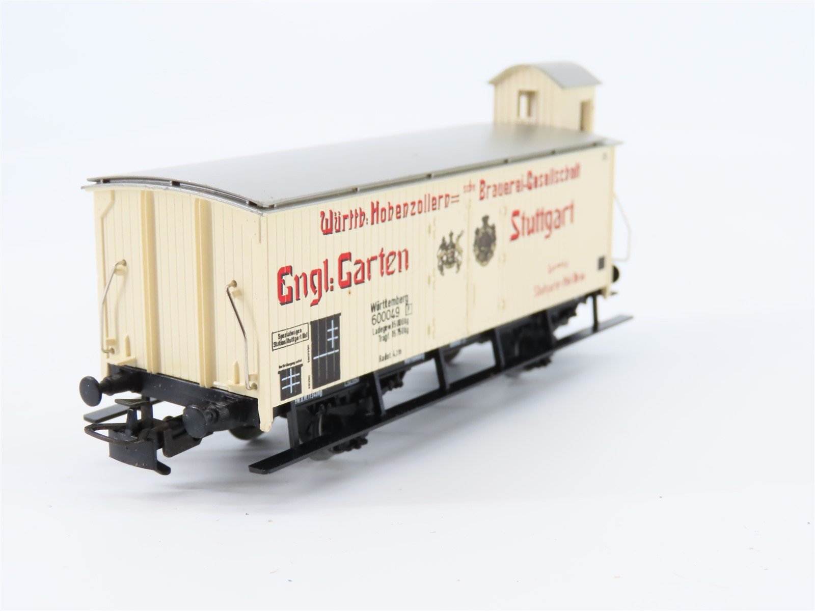 HO Marklin HAMO 8477 K.W.St.E. Stuttgarter Hofbräu Beer Car #600049P