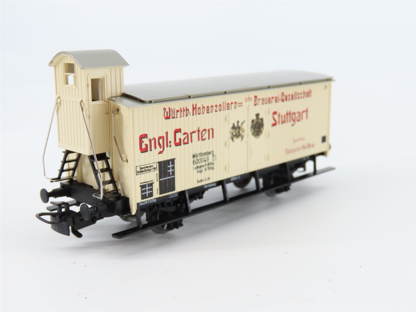 HO Marklin HAMO 8477 K.W.St.E. Stuttgarter Hofbräu Beer Car #600049P