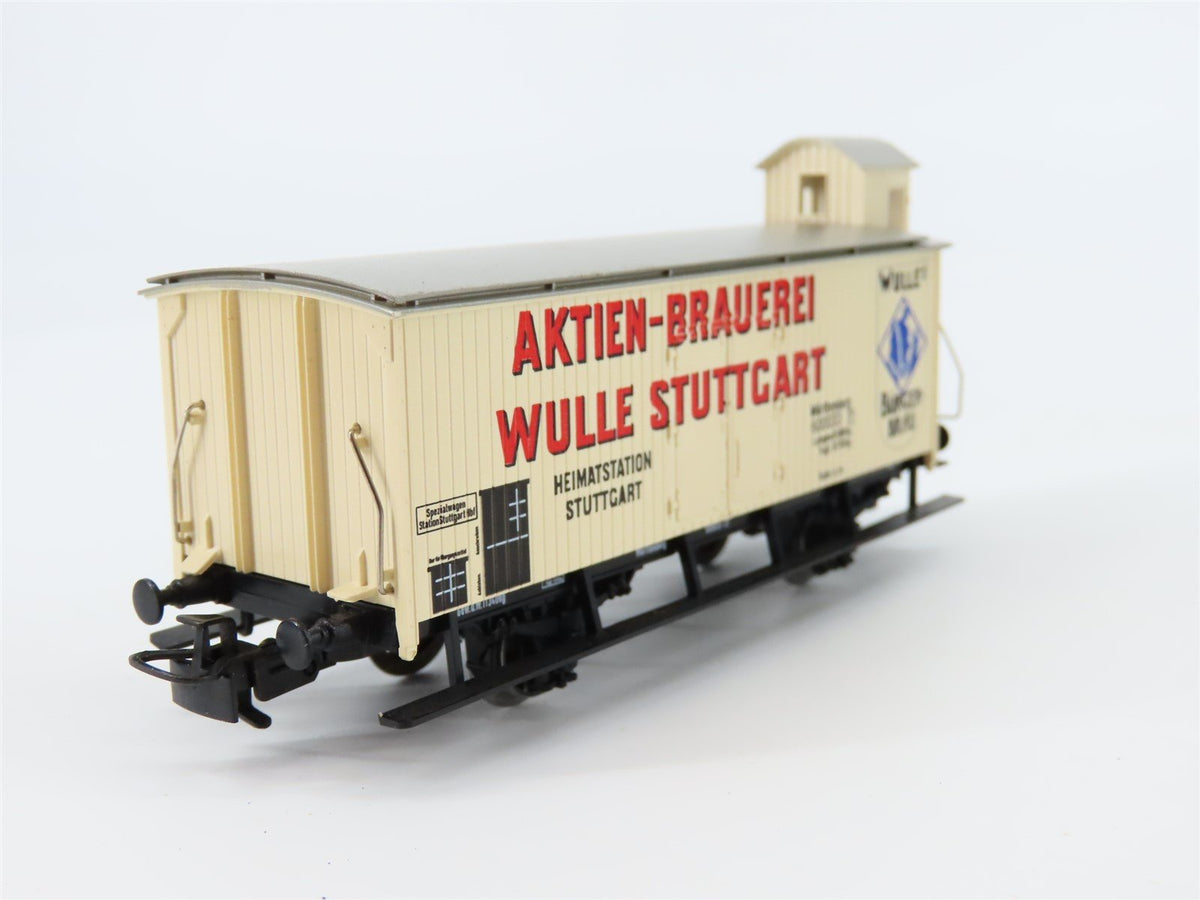 HO Marklin Hamo 8478 K.W.St.E. Wulle&#39;s Bürger-Bräu Beer Car #600033P