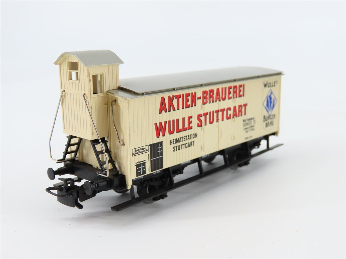 HO Marklin Hamo 8478 K.W.St.E. Wulle&#39;s Bürger-Bräu Beer Car #600033P