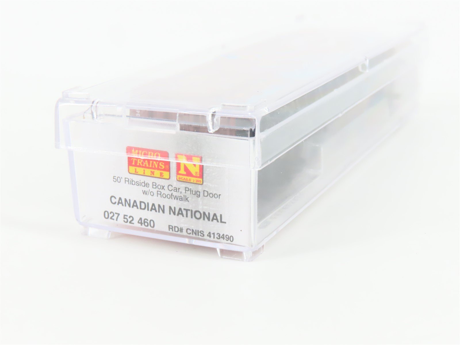 N Micro-Trains MTL 02752460 CN Canadian National 50' Box Car #413490 w/ Graffiti