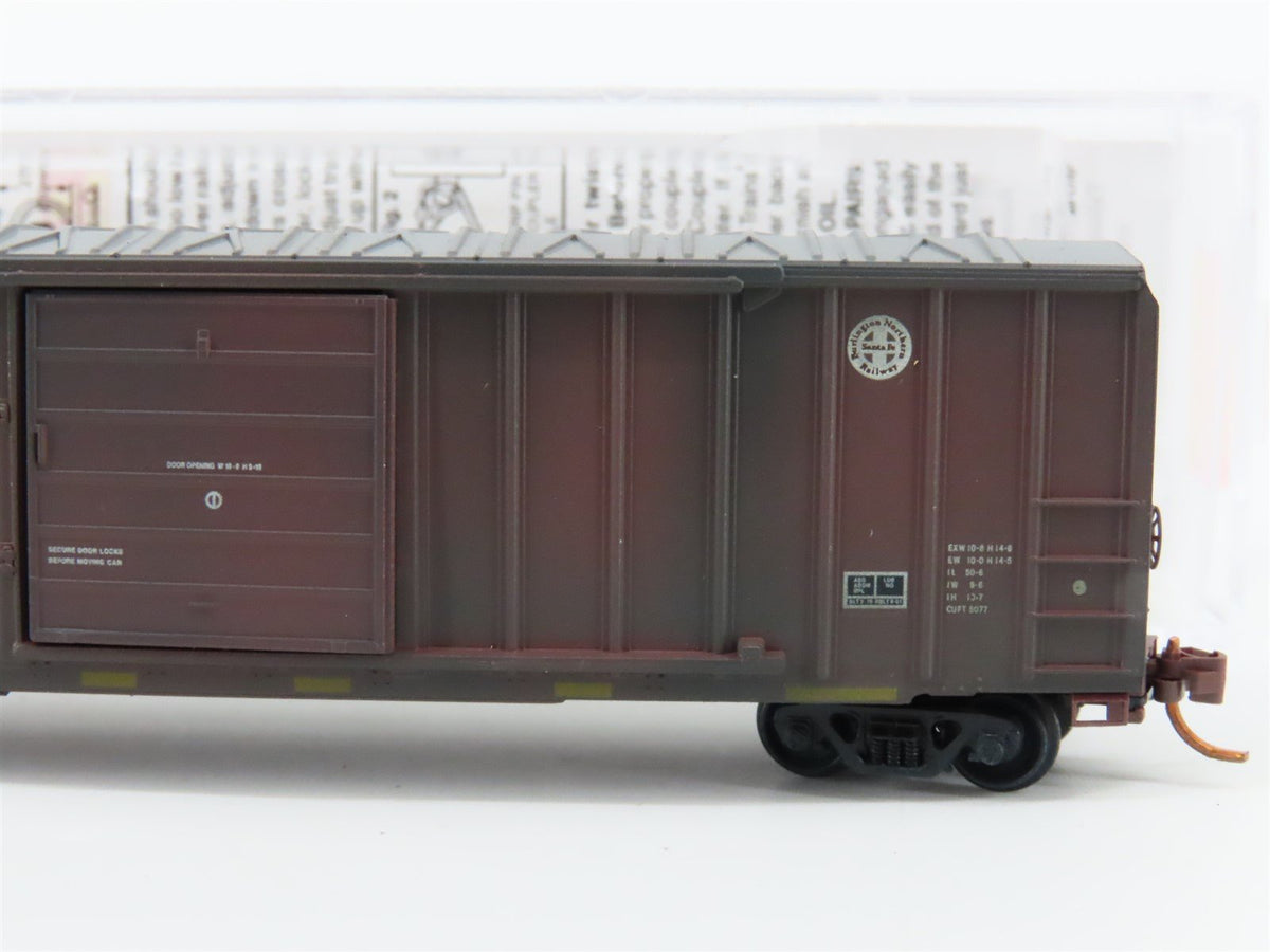 N Scale Micro-Trains MTL 02554740 BNSF Railway 50&#39; Box Car #727919 Weathered