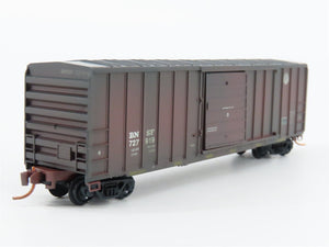 N Scale Micro-Trains MTL 02554740 BNSF Railway 50' Box Car #727919 Weathered