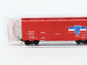 N Micro-Trains MTL 02100580 BAR Bangor & Aroostook 40' Plug Door Boxcar #2375