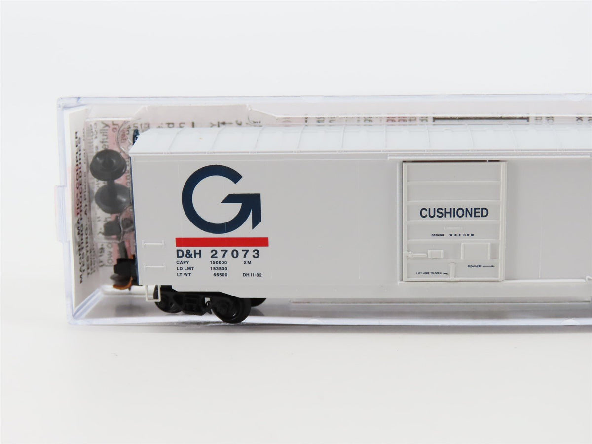 N Micro-Trains MTL 0770006 D&amp;H Delaware &amp; Hudson 50&#39; Single Door Boxcar #27073