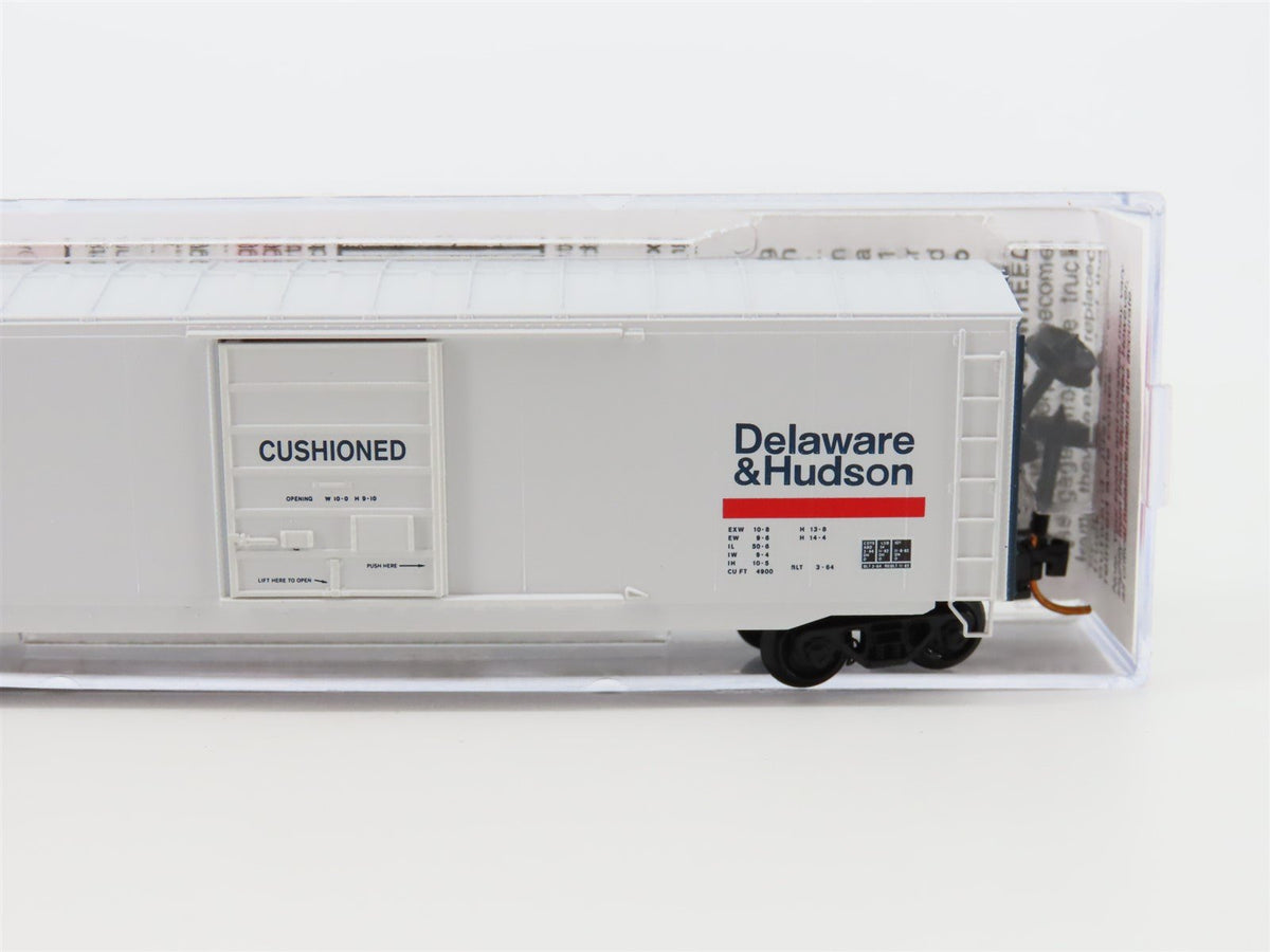 N Micro-Trains MTL 0770006 D&amp;H Delaware &amp; Hudson 50&#39; Single Door Boxcar #27073