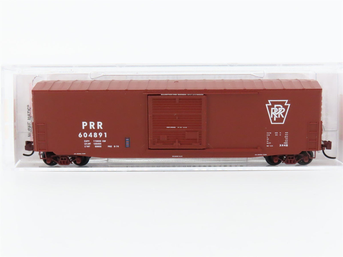 N Scale Micro-Trains MTL 18000080 PRR Pennsylvania Railroad 50&#39; Box Car #604891