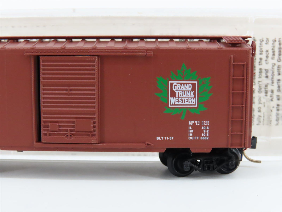 N Scale Kadee Micro-Trains MTL 20010 GTW Grand Trunk Western 40&#39; Box Car #516768